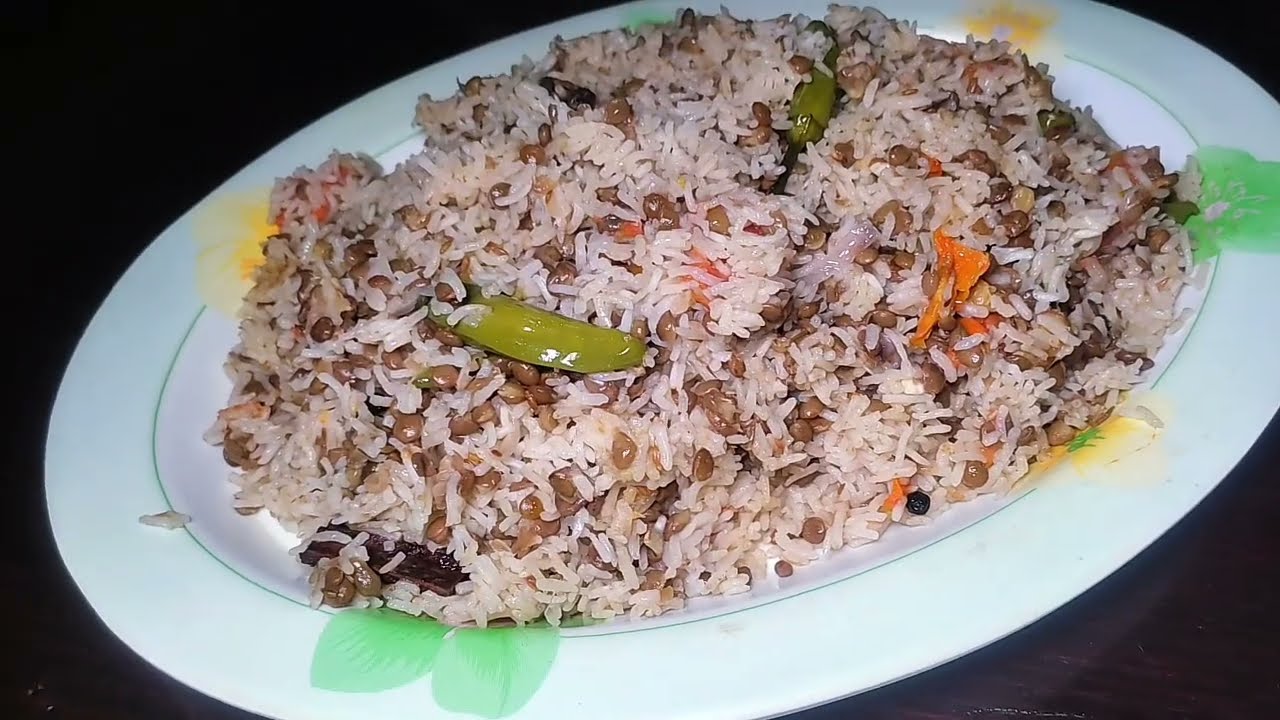 Masoor Dal Pulao Recipe Ramzan special 