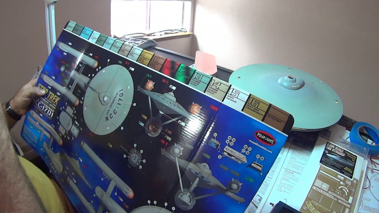 Star Trek TOS 1/350 Enterprise Build Episode 3