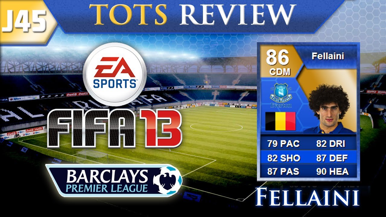 FIFA 13 Ultimate Team | Player Reviews | TOTS Fellaini! (Best Hair in FIFA!)