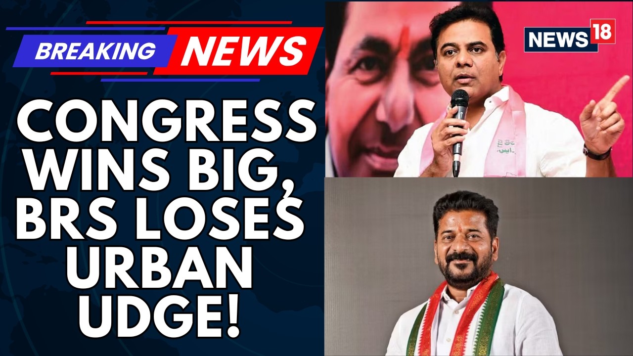 Telangana Municipal Polls: Congress Wins 1,526 Wards, Followed By BRS (772) & BJP With 326 | News18