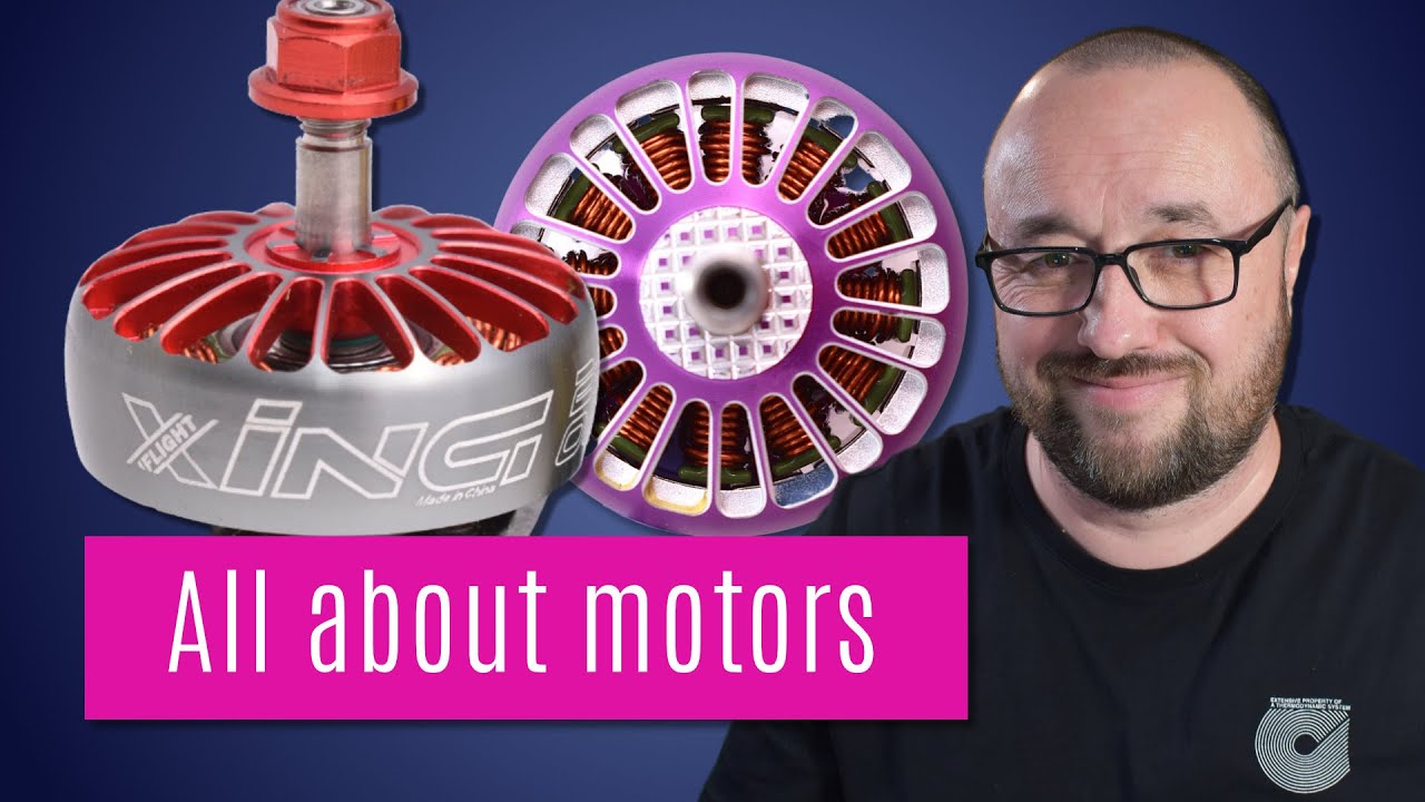 RC motors: size, torque, speed, KV, KT - everything you need to know