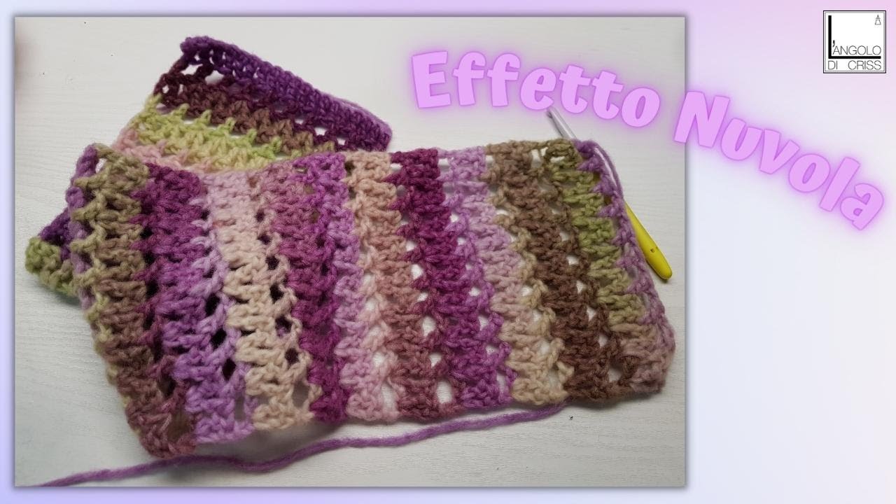 Pashmina all'uncinetto e qualche novità - TUTORIAL LIVE