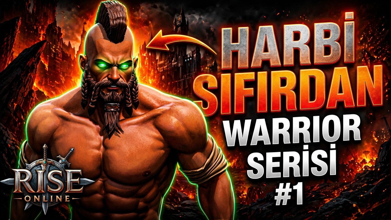 Rise Online Harbi Sıfırdan Warrior Serisi 1.Bölüm 2026 Premium ve Pus Yok.