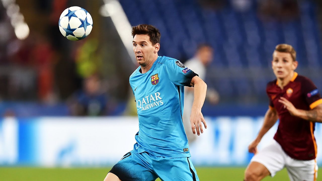 Lionel Messi vs AS Roma (Away) 16/09/2015 HD