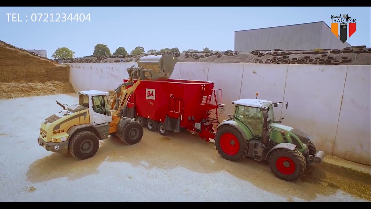 Remorca tehnologica de furaje  BvL V MIX cu capacitati de la 3,5 pana la 46 de mc