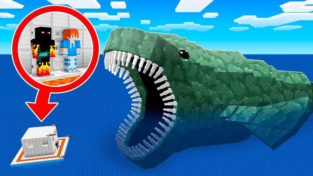 We Created Safe Base to Survive The Bloop in Minecraft..