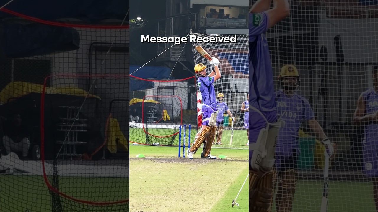 Shane Watson & Cameron Green discuss tactics during nets | Knights TV | KKR 2026