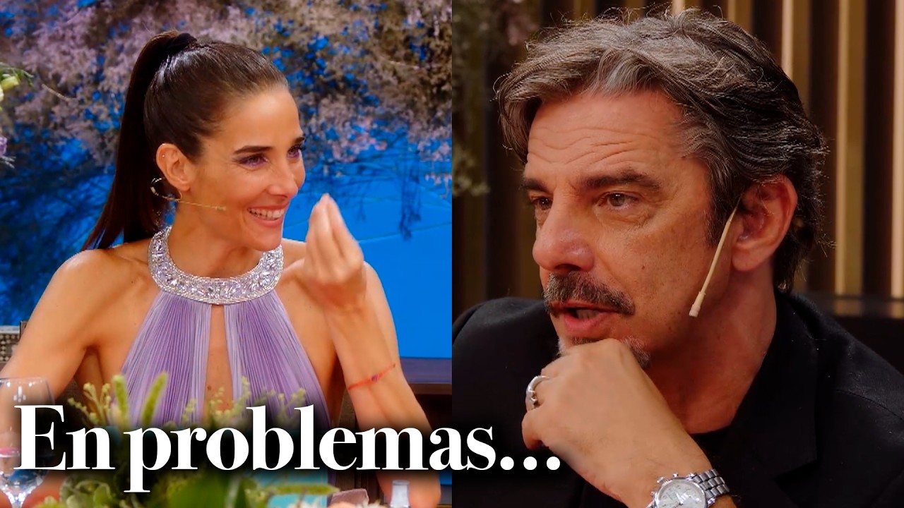 ¡A lo Mirtha! Juana le preguntó a Mazzei sobre su primer matrimonio y el actor quedó tecleando