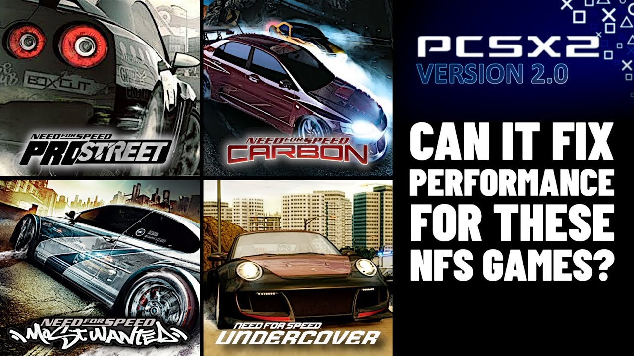 Исправлено ли наконец новое обновление PCSX2 производительность в этих играх Need for Speed? (PCS...