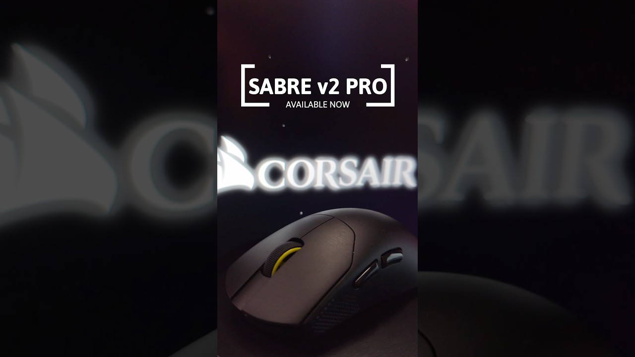 INCREDIBLE ULTRA LIGHT MOUSE - Corsair Sabre v2 Pro Wireless Mouse