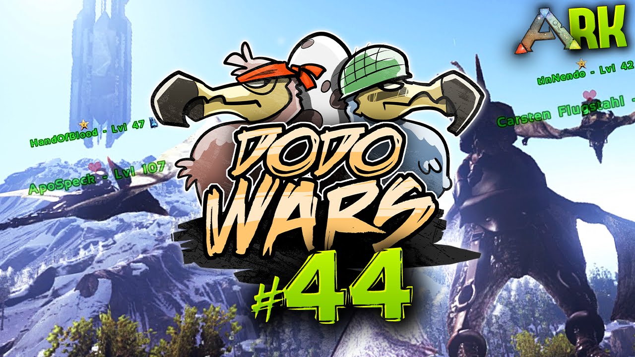 NIE WIEDER NACH HAUSE ZURÜCK! | ARK Dodo Wars #44 | Dner