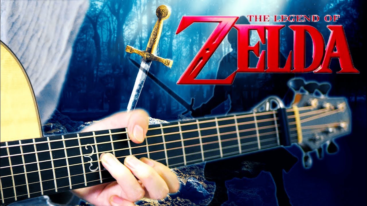 【ゼルダの伝説】テーマ - Legend of Zelda Theme(Fingerstyle guitar cover)