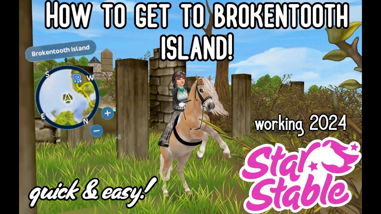 How To Get To Brokentooth Island SSO! Quick and Easy (Working 2024) Star Stable Online