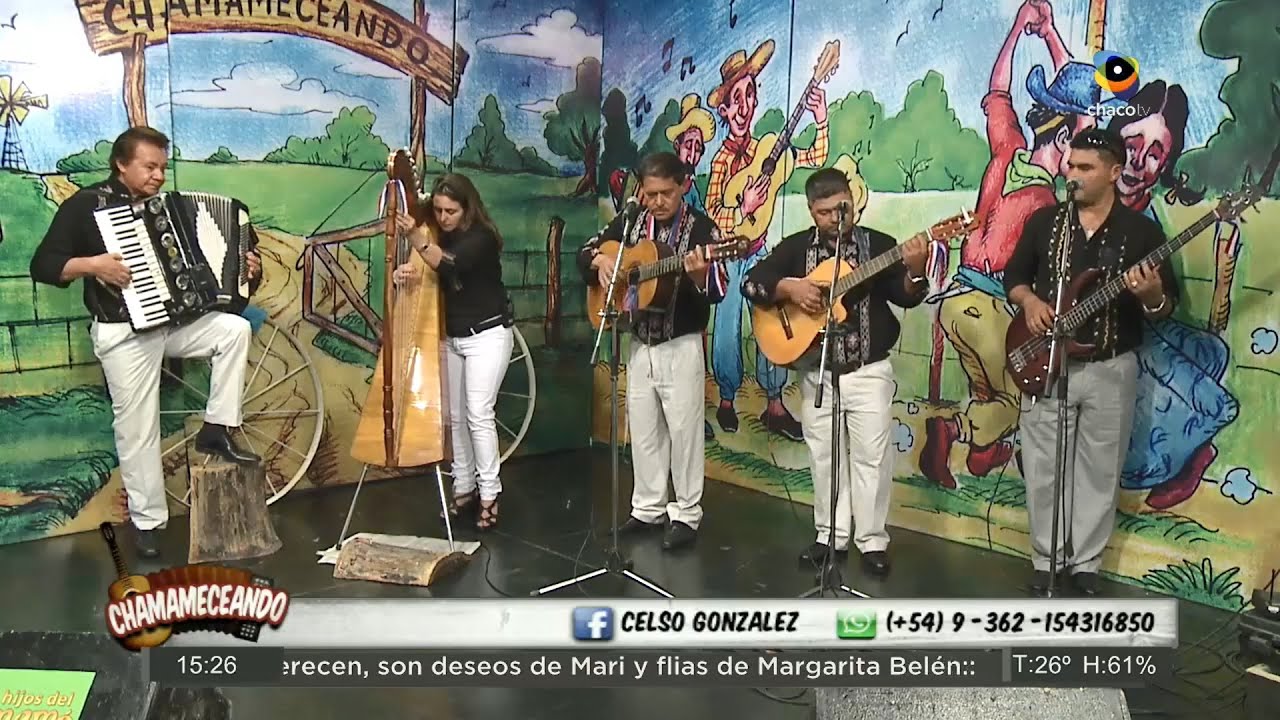 Emilio Enciso Prieto y Los Autenticos Cancioneros Paraguayos - Chamameceando OCTUBRE/2017