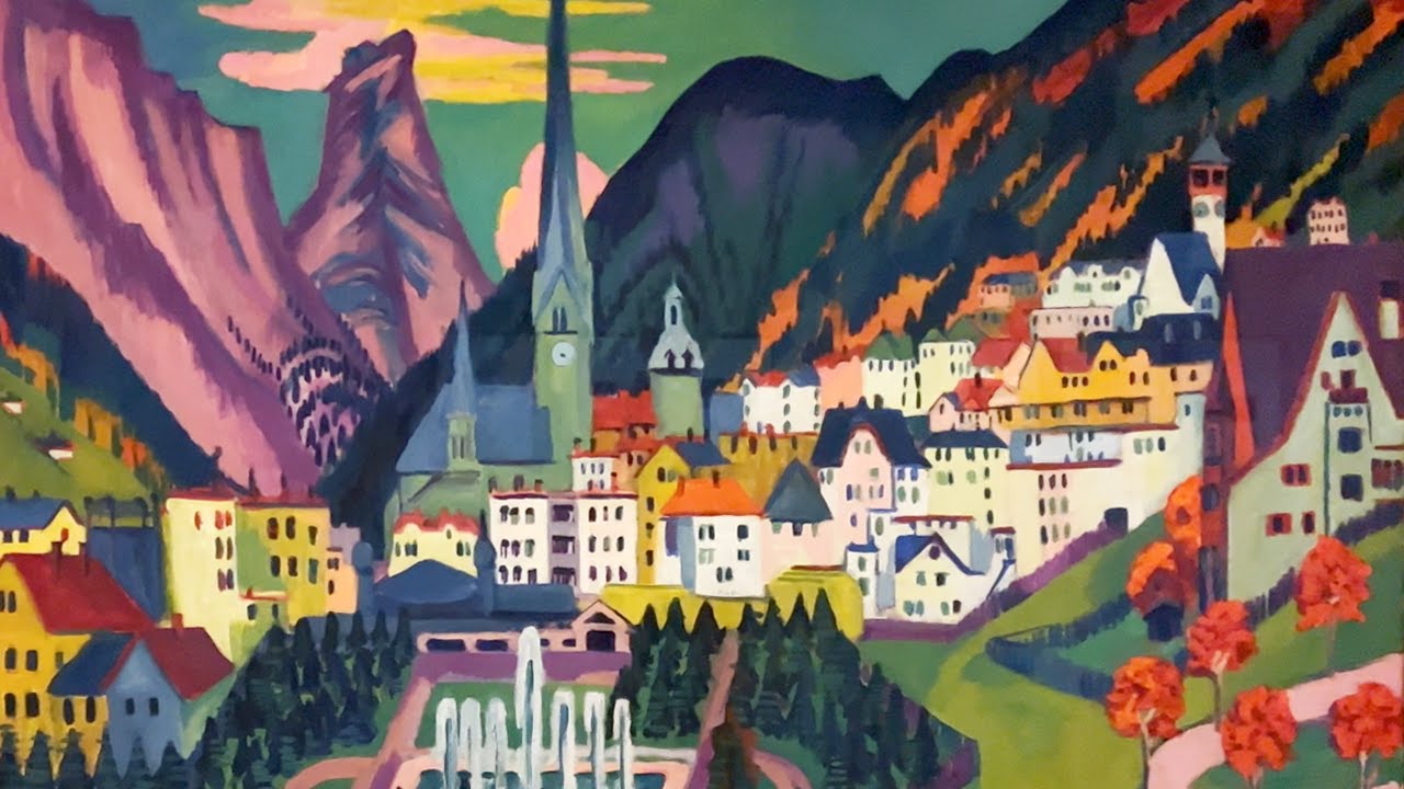 Kirchner Museum in Davos Rundgang (4K, 60 fps)