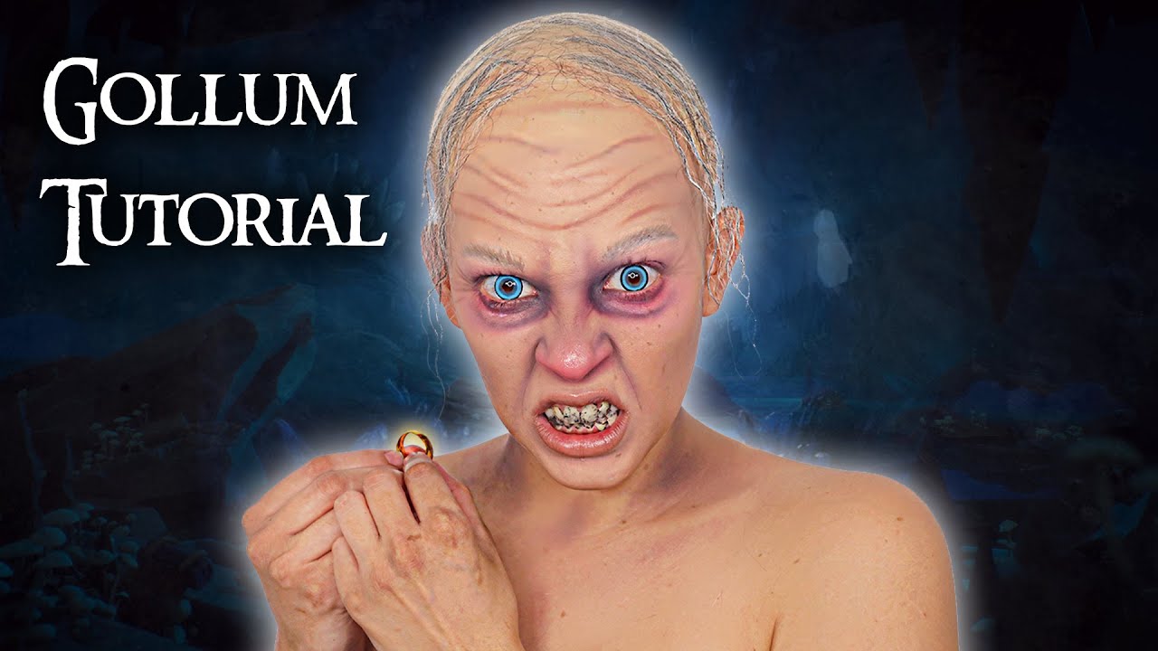 Turning Myself Into Gollum Using SFX Makeup!