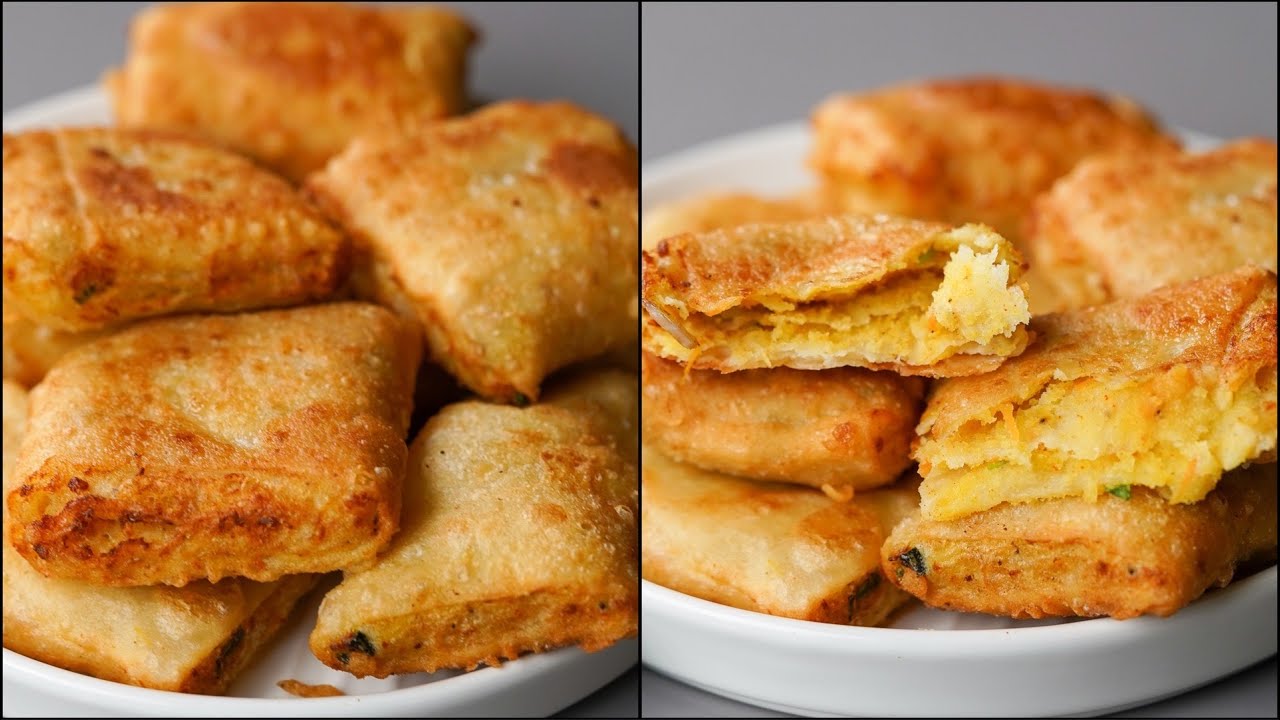 Flour Potato Snacks Recipe | Crispy Potato Stuffing Snacks | Easy Flour Snacks Recipe | N'Oven