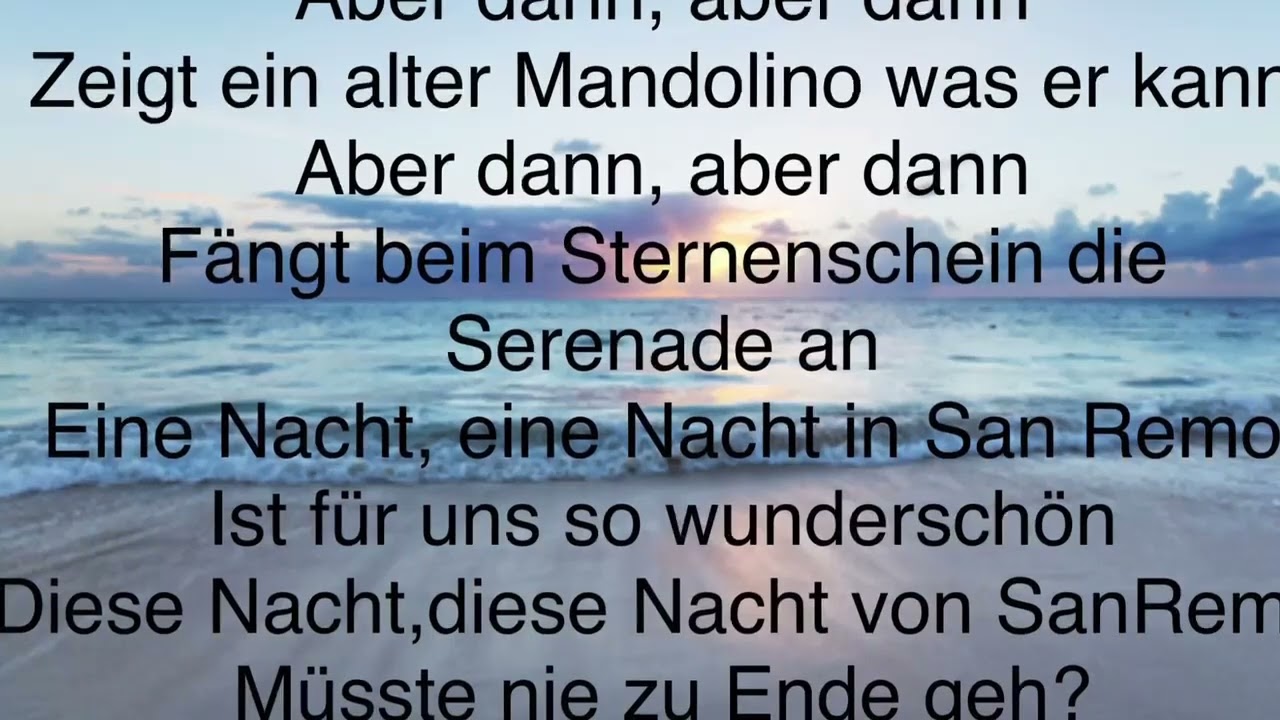 Komm ein bisschen mit nach Italien