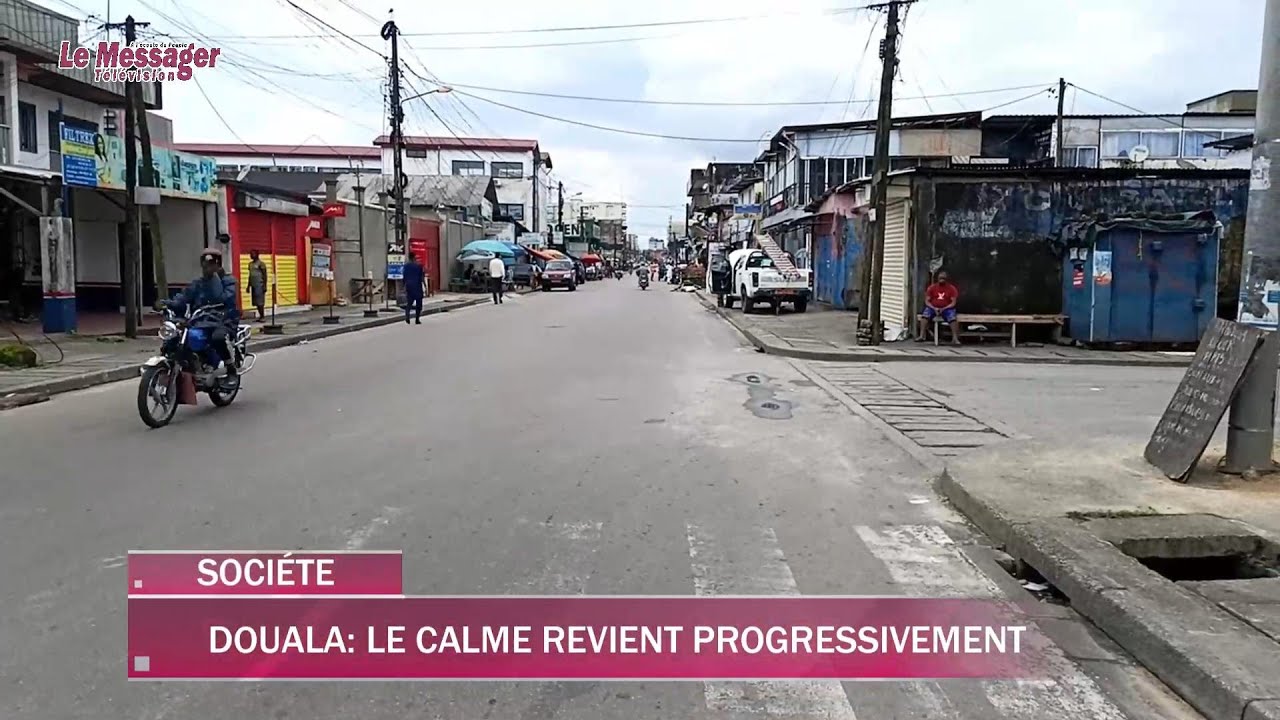 Douala : Le calme revient progressivement