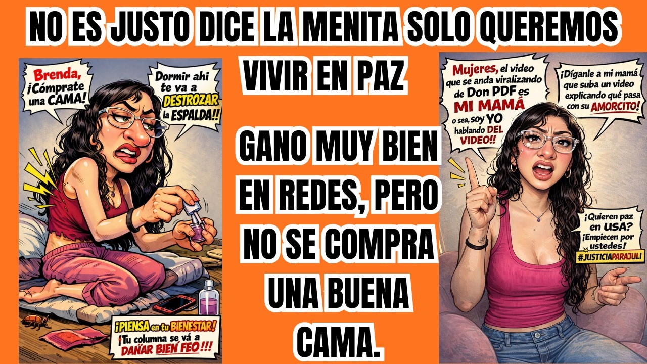 NO ES JUSTO DICE LA MENA ; NO ES JUSTO QUE HAYA GENTE COMO TU CON MEDIOCRIDAD. ME ABURRIO