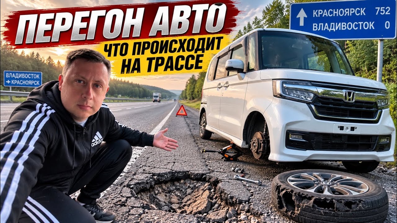 Перегон авто / Что происходит на трассе