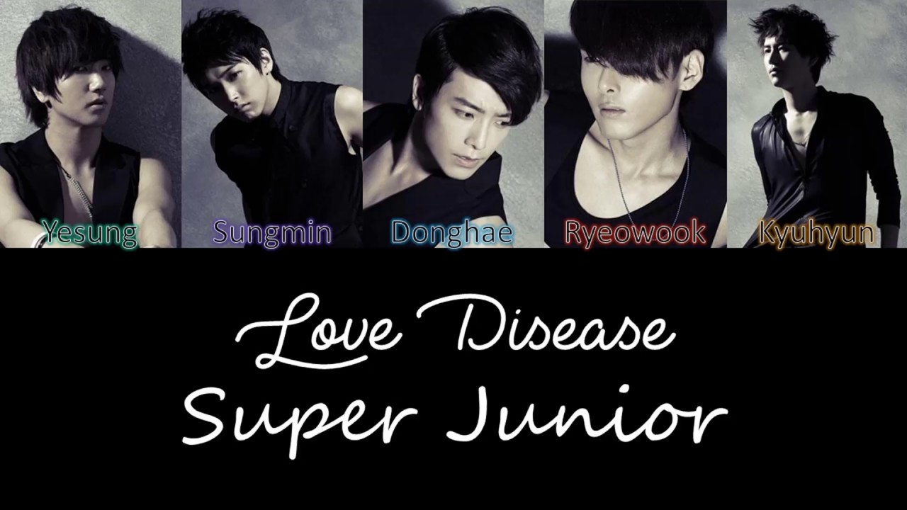 Super Junior Love Disease Lyrics