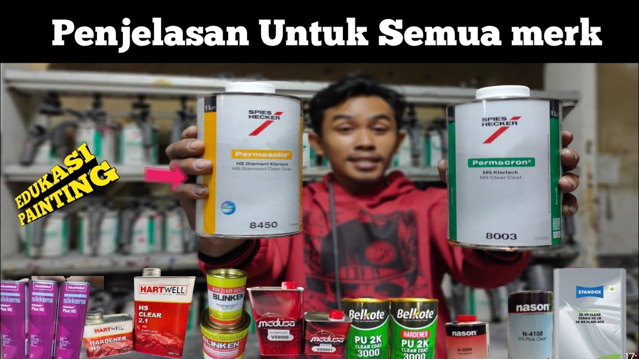 Perbedaan Clear Hs Dan Ms (Clear Coat Terbaik)
