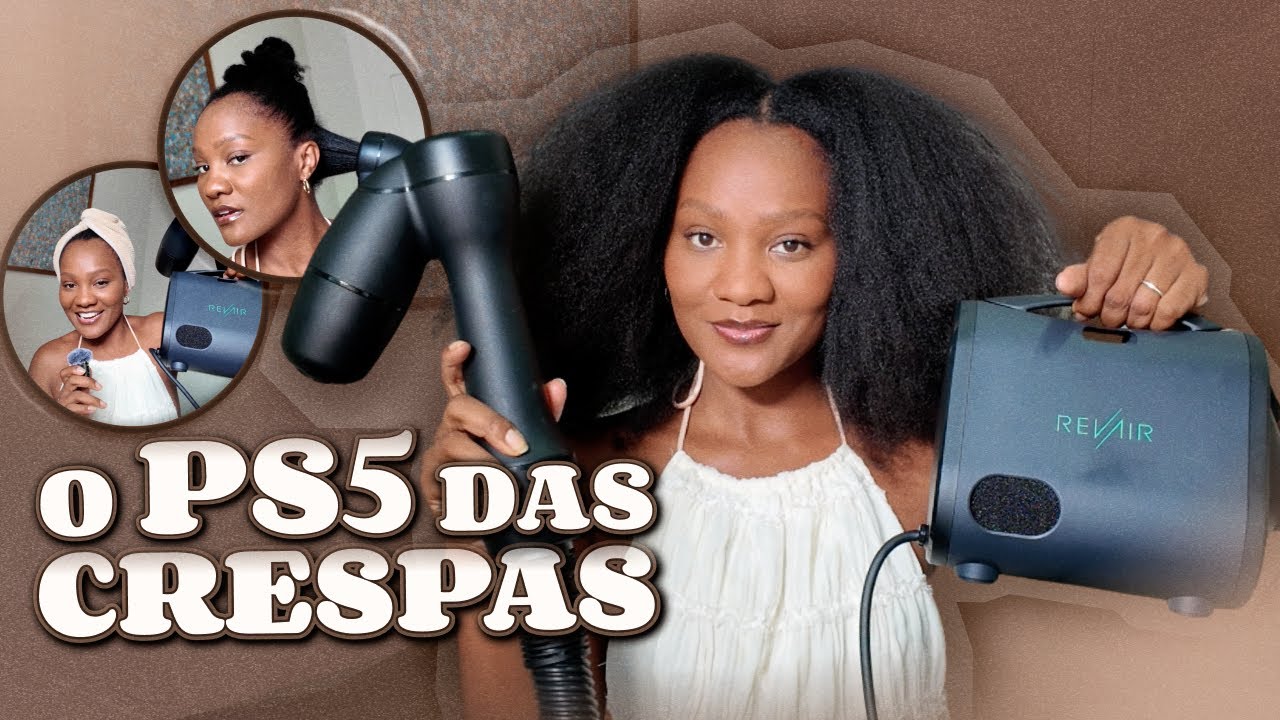COMPREI O MELHOR SECADOR DE CABELO PARA CRESPAS