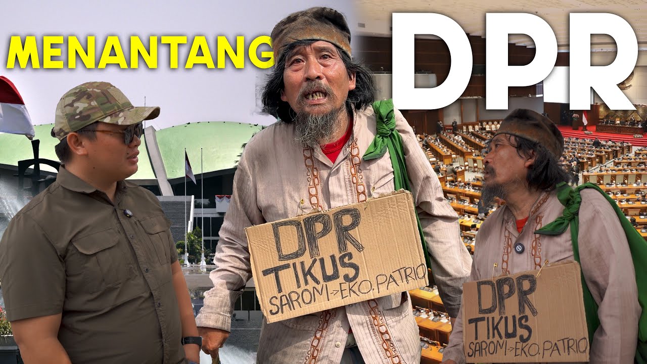 PESAN PENGEMIS UNTUK DPR....