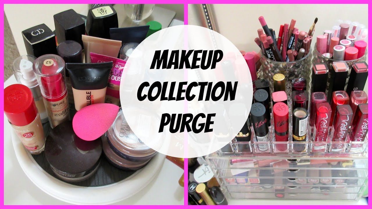 Makeup Purge & Collection Overview | Spring 2015