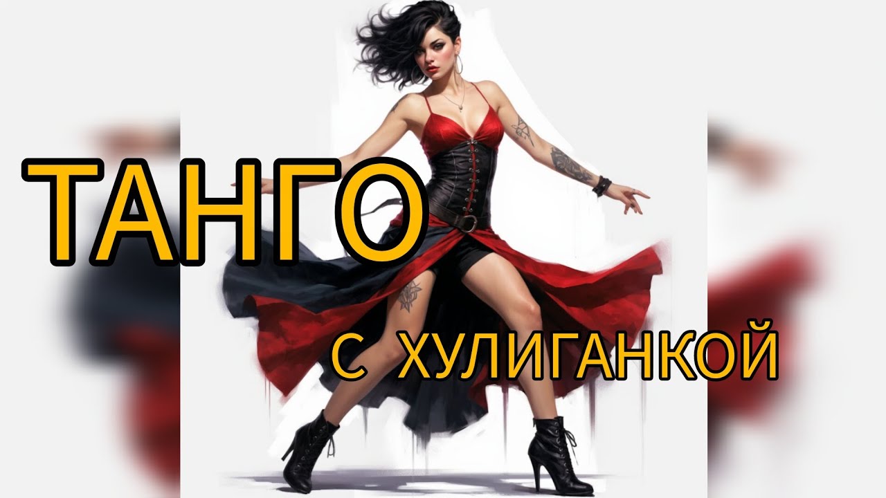 Танго с ХУЛИГАНКОЙ. Слова автора, исполнение и изображение ИИ. 