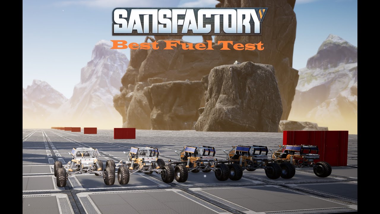 Satisfactory Experimental Update #03 | Best Fuel in Satisfactory?