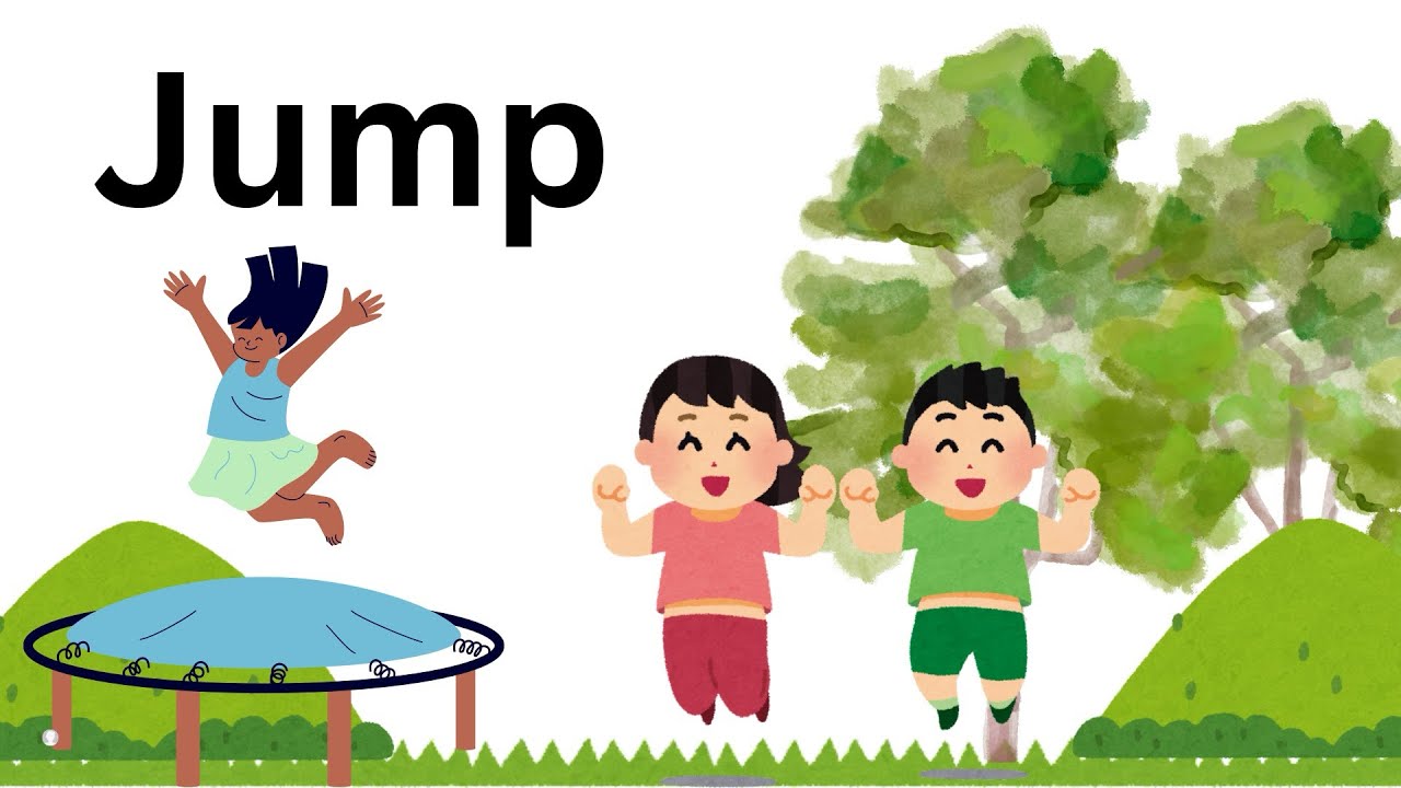 Action verbs /basic English for toddlers -simple and easy learning 