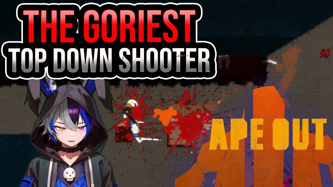 this game reminds me of Happy Wheels | APE OUT