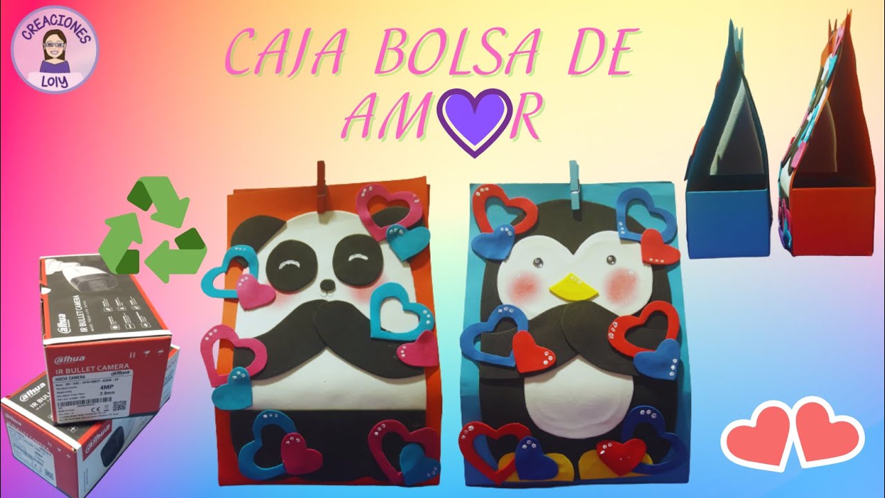 CAJITA / BOLSA DE REGALO SAN VALENTIN 2022