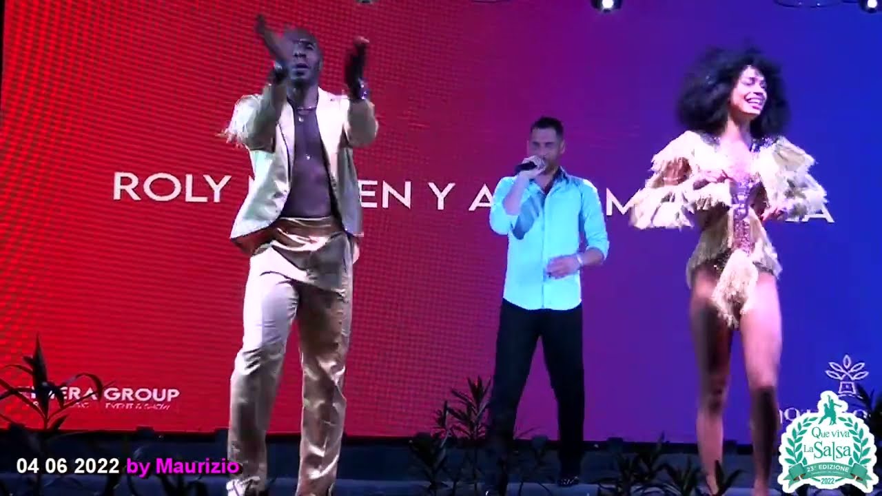 ROLY MADEN Y ADDY MENDOZA   QUE VIVA LA SALSA 4 6 2022 by Maurizio