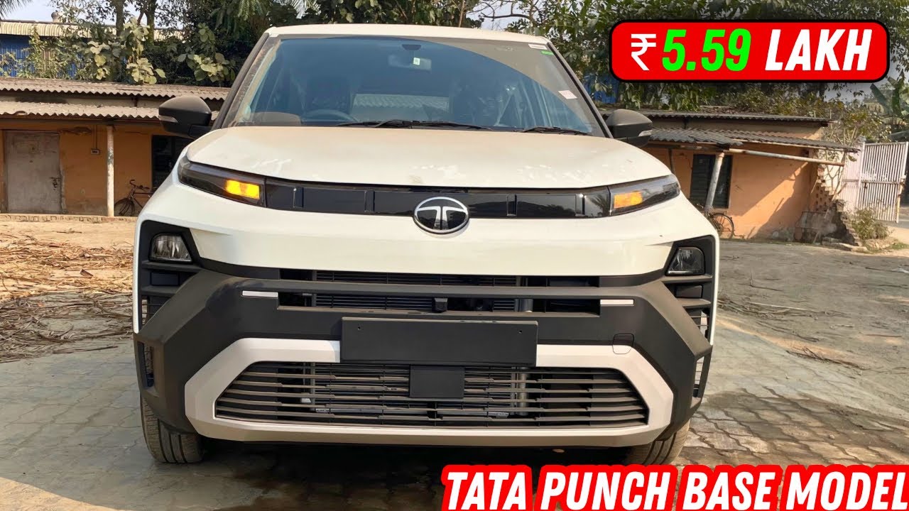 New Tata Punch Facelift Smart Base Model 2026 | Punch Base Model Details Review 