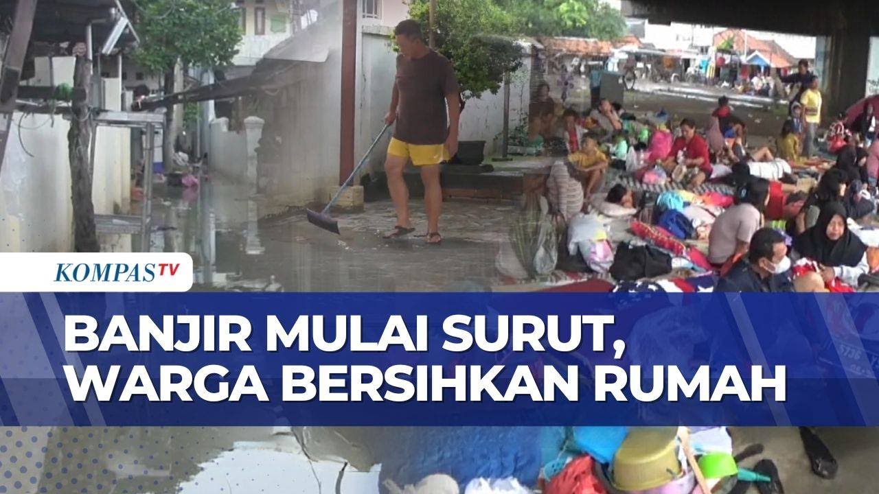 Banjir di Pamanukan Subang Surut, Warga Mulai Bersihkan Rumah dari Lumpur | SAPA SIANG