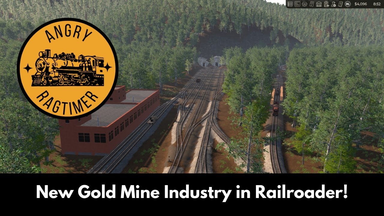 New Gold Mine Industry in Railroader!