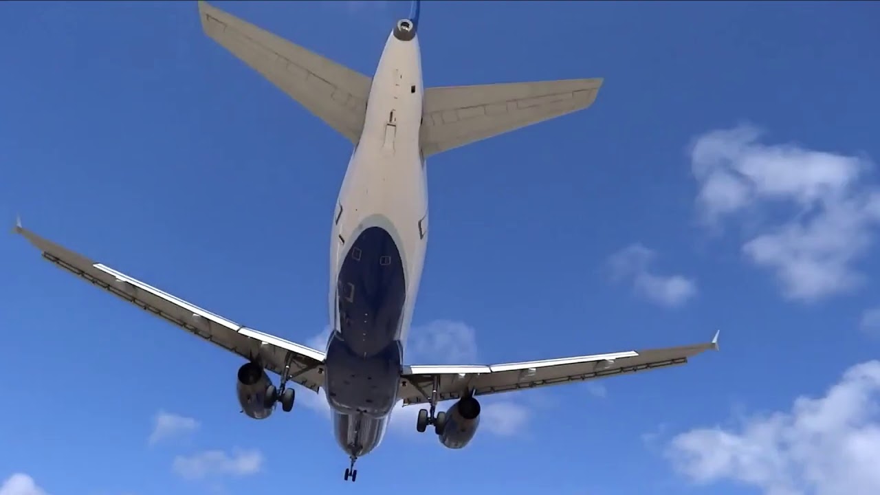 Sint Maarten Maho Beach ✈ odrzutowa plaża