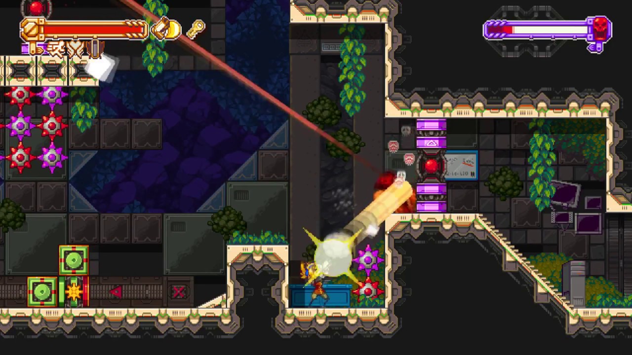 Iconoclasts Boss 6 - Agent White (Harder Mode)