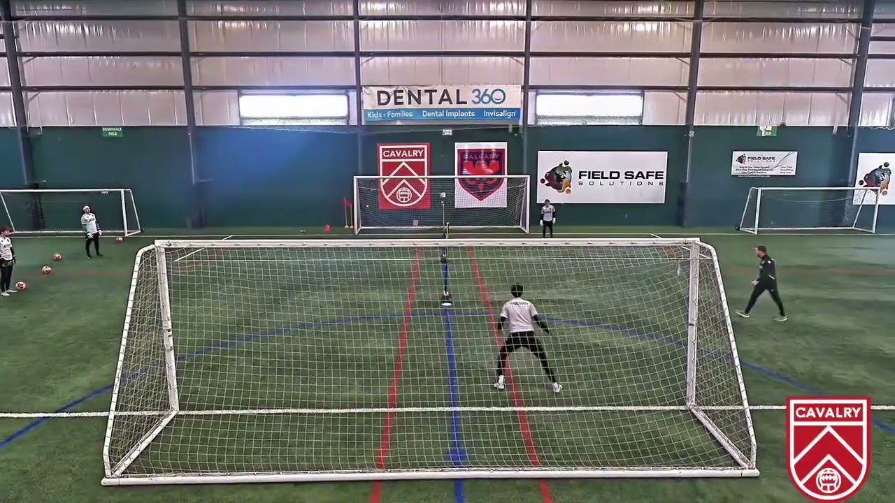 GK Training | Cavalry FC | Defending the Goal