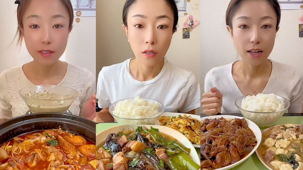 Chinese Home-Cooked Food Mukbang | Realistic Eating Sounds No Talking #503