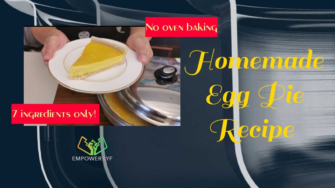 Egg Pie Recipe Cooked in Saladmaster