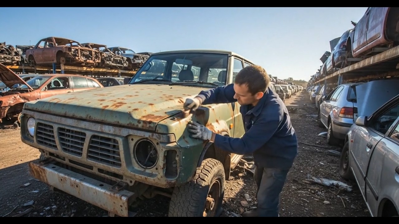 BARN FIND to BEAUTIFUL: 1988 Nissan Patrol Y60 Transformation
