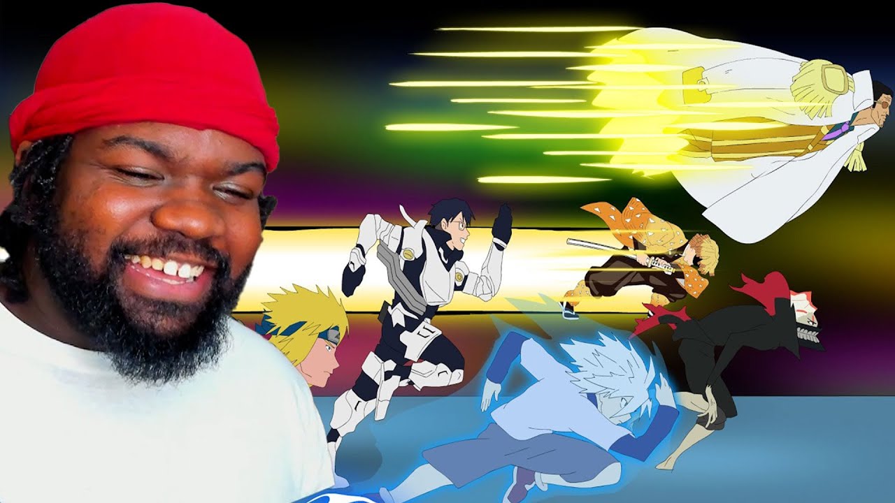 The Fastest Anime Character Of all Time is Wild | If Anime Speedsters raced! @iBIJanime REACTION