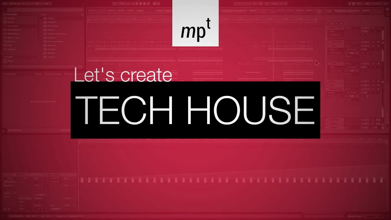 Ableton Live - LET'S CREATE: Tech House #techhouse #ableton