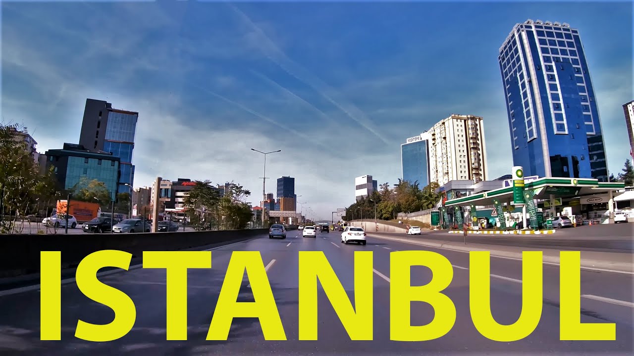 Drive through Istanbul Asian Side