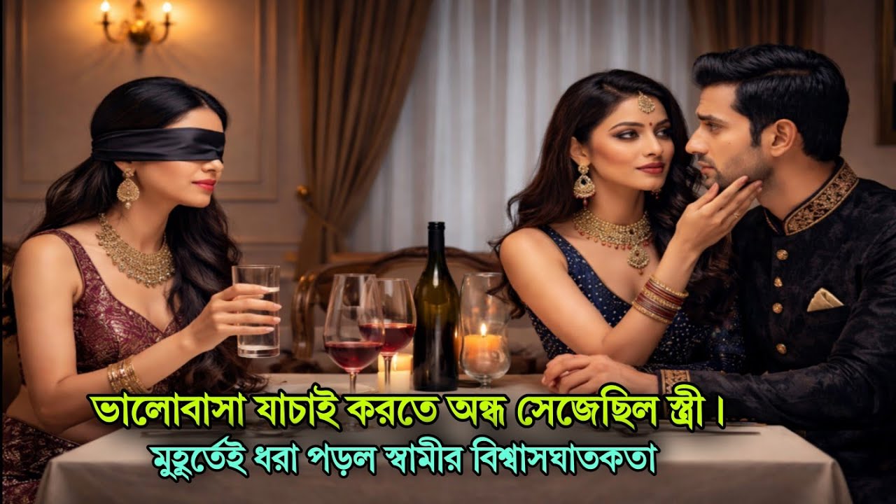 স্বামীর ভালোবাসা যাচাই করতে অন্ধ সেজেছিল স্ত্রী—প্রতারণার মুহূর্তেই খুলে গেল চোখ, বদলে গেল সবকিছু...