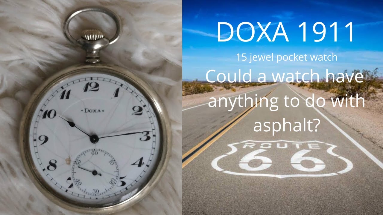 DOXA 1911, Pocket Watch Restoration. What connects a watch to a motorway?